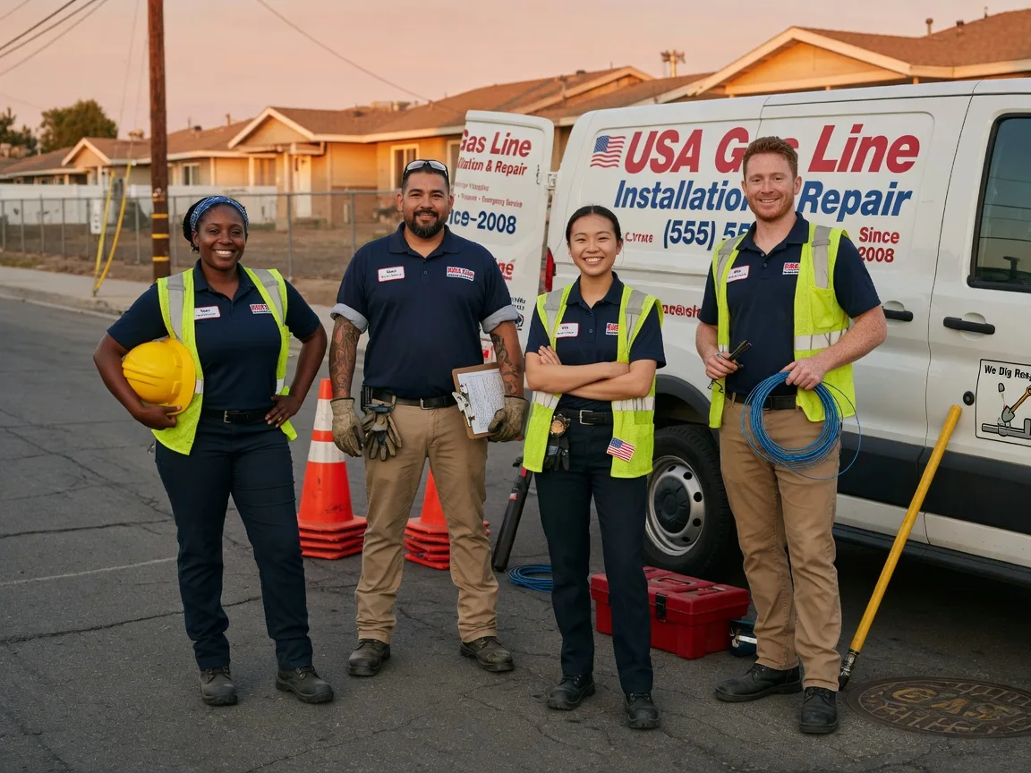 Gas Line Installation company in Gettysburg, PA